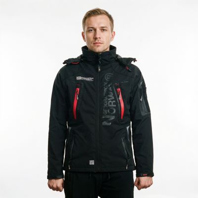 21. Geographical Norway Techno Softshell M WU6068-GN-BLACK Jacke