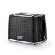 9. ELDOM TOSTER TO280C TOSTI 780 W, stufenlose Leistungsregelung, 7 Leistungsstufen, Schwarz