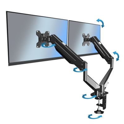 9. ESPERANZA Gashalterung für 2 Monitore Mache ERW020