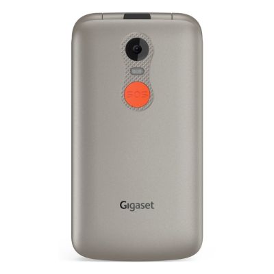 7. Gigaset GL595 7,11 cm (2,8") 114 g Grau Telefon für Senioren
