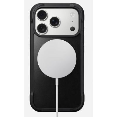 2. Nomad Robuste Lederhülle für 16 cm (6,3") Mobiltelefone, Schwarz