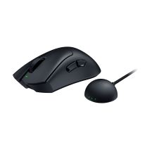 Razer DeathAdder V4 Pro Gaming-Maus, kabellos (RF) + USB Typ-A, optisch, 45.000 DPI