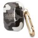 2. Guess GUA2UCAMG AirPods Cover Black/Black Camo Collection