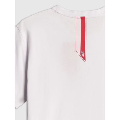9. Herren-Baumwoll-Fächer-T-Shirt 4F 4FRSS26TTSHM4203-10S