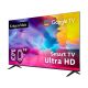 2. KRUGER&MATZ TV 50" UHD GOOGLE TV 5.0 DVB-T2/T/C H.265 HEVC KM0250UHD-G