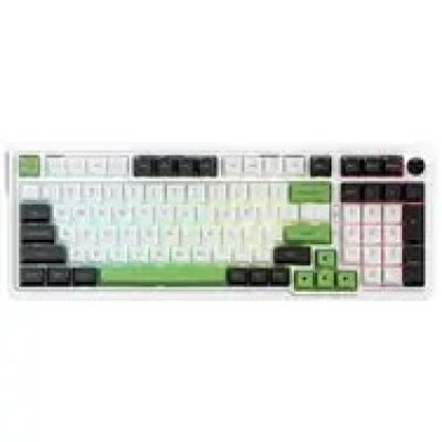 REDRAGON K686WBG-RGB-MAX Eisa Max Tastatur USB + RF Wireless + Bluetooth Weiß, Schwarz