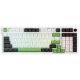REDRAGON K686WBG-RGB-MAX Eisa Max Tastatur USB + RF Wireless + Bluetooth Weiß, Schwarz