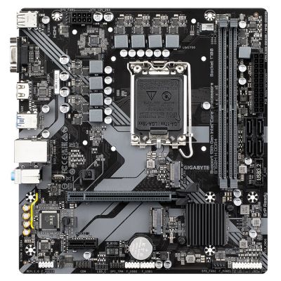 Gigabyte B760M H DDR4 (Rev. 1.0) Intel B760 Express LGA 1700 Micro-ATX