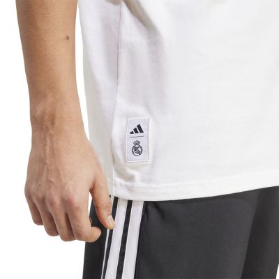 5. Adidas Real Madrid 24/25 Saisonales Grafik-T-Shirt M JM2124