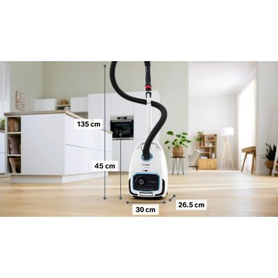 6. Bosch Serie 6 ProSilence BGB6SIL0L Staubsauger mit Beutel