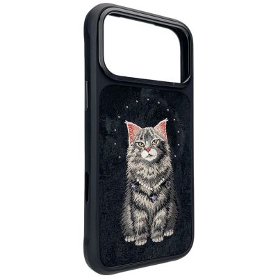 3. Nimmy Lucky Fashion Cat MagSafe Hülle für iPhone 17 Pro Max - Schwarz