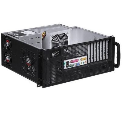 3. TECHLY ATX PC-Rackgehäuse 19 Zoll 4U Schwarz 30