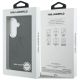 8. Karl Lagerfeld Perforierte KL MagSafe Hülle für Samsung Galaxy S26+ - Schwarz