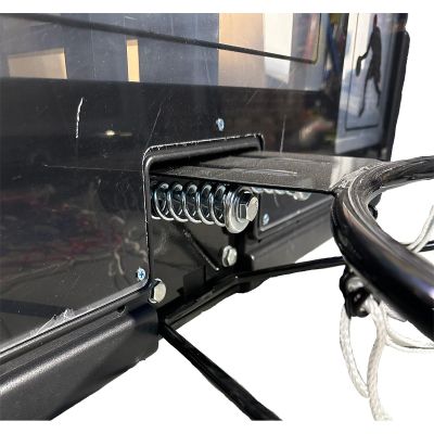 13. Basketball-Backboard 110 x 75 cm mit Ring 45 cm Typhoon