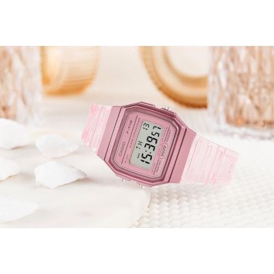 6. CASIO F-91WS-4EF Damenuhr