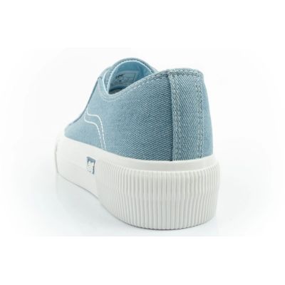 5. Lee Damen-Sportschuhe Isla Sneakers blaue Plateau