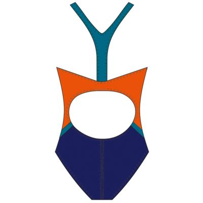 Aquafeel Racer Back 116 Mädchen-Badeanzug