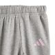7. Adidas Essentials Pink und Grau Kinder-Trainingsanzug JY0303