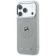 2. Karl Lagerfeld Point & Choupette Sketch MagSafe Hülle für iPhone 18 Pro Max / 17 Pro Max – Grau