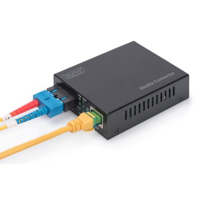 2. Digitus Gigabit-Medienkonverter, RJ45 / SC
