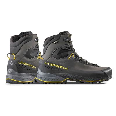 7. La Sportiva TX5 Evo Mid GTX Wanderschuhe - Carbon/Gelb Größe: 44_5