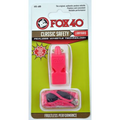 FOX Classic Pfeife + Schnur 9903-0408 rosa