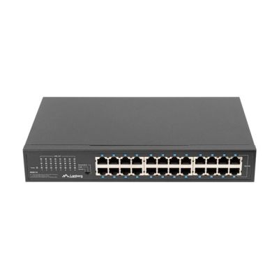 6. LANBERG SWITCH RSGE-24 RACK 19" (24-PORT, 1GB)