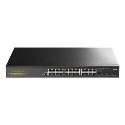 5. Cudy GS2024S2 Netzwerk-Links Managed L2/L3 Gigabit Ethernet (10/100/1000) 1HE Schwarz