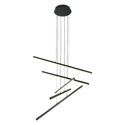 LED-Pendelleuchte SIBIU 2023522P-BK 60W 4000K Schwarz