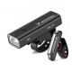 Wozinsky WSBLB2 USB-C Fahrradlicht-Set vorne (400 lm) und hinten, Schwarz