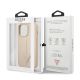 8. Guess GUHCP13LPSATLE iPhone 13 Pro / 13 6.1" beige/beige Hardcase SaffianoTriangle Logo