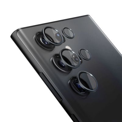 2. 3mk Lens Protection Pro Kameraabdeckung für Samsung Galaxy S24 Ultra – Schwarz