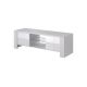 TV-Schrank WEST 42/130/42 weiß/glänzend weiß