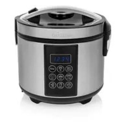 14. Tristar RK-6132 Multifunktionaler elektrischer Topf 1,5 l 500 W Schwarz, Edelstahl
