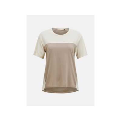 PEAK PERFORMANCE W Trail Wool Blend SS T-Shirt beige