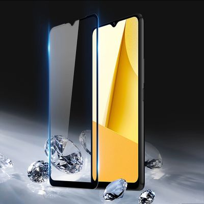 5. Dux Ducis 9D Tempered Glass Vivo Y16 / Y02s Vollbild mit Rahmen schwarz (case friendly)