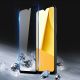 5. Dux Ducis 9D Tempered Glass Vivo Y16 / Y02s Vollbild mit Rahmen schwarz (case friendly)