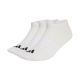 adidas Thin&Light Essentials Low Cut Socken, 3er-Pack, weiß JZ0533