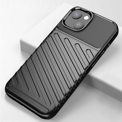 15. Thunder Case Flexibel Robuste Panzer Handyhülle TPU Schutzhülle für iPhone 13 mini blau