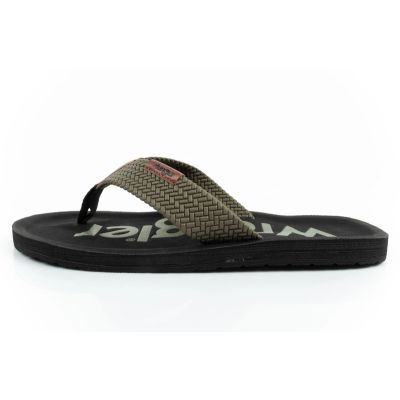 2. Wrangler Herrenschuhe Zane Flipflop grüne Flip-Flops