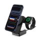 2. Spigen Essential Qi2.2 25W 3-in-1 MagSafe Magnetisches Kabelloses Ladegerät – Schwarz