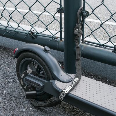 7. Rockbros 85922 Kettenschloss für Roller und Fahrräder – Schwarz