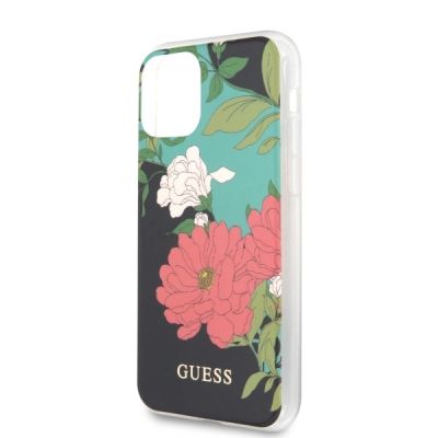 5. Guess GUHCN65IMLFL01 iPhone 11 Pro Max schwarz/schwarz N°1 Flower Collection