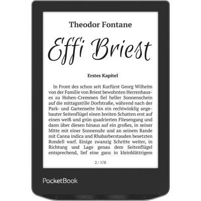12. PocketBook Verse 629 6" 8GB Wi-Fi Mist Gray E-Book-Reader