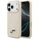 Karl Lagerfeld Karl & Choupette Pins MagSafe Case für iPhone 17 Pro Max - Beige