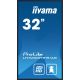 3. Großformatmonitor iiyama LH3260HS-B1AG A 80 cm (31,5 Zoll) LED Wi-Fi 500 cd/m² Full HD Android 11 24/7 Schwarz