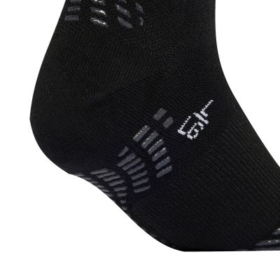 2. Adidas Fußballsocken mit Grip-Print, Crew Performance Light, schwarz, KQ9507