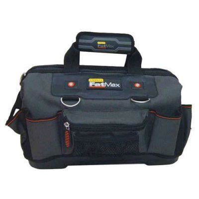3. Stanley FatMax Schwarz Stoff, Leder