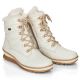 14. Remonte W RKR629 Wollgefütterte wasserdichte Lederstiefeletten, weiß