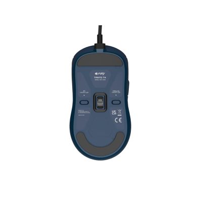 11. Gaming-Maus Fury Tanto T4, 12000 DPI, RGB, dunkelblau, kabelgebunden